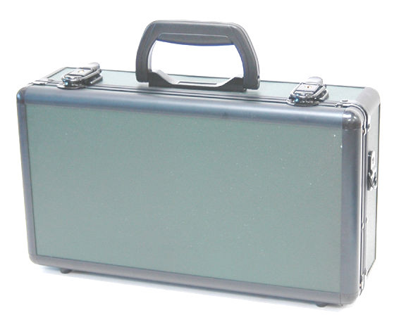 mini ALUMINUM ATTACHE BRIEFCASE UTILITY CASE for WEAPON TOOL w SOLID foam FILLED