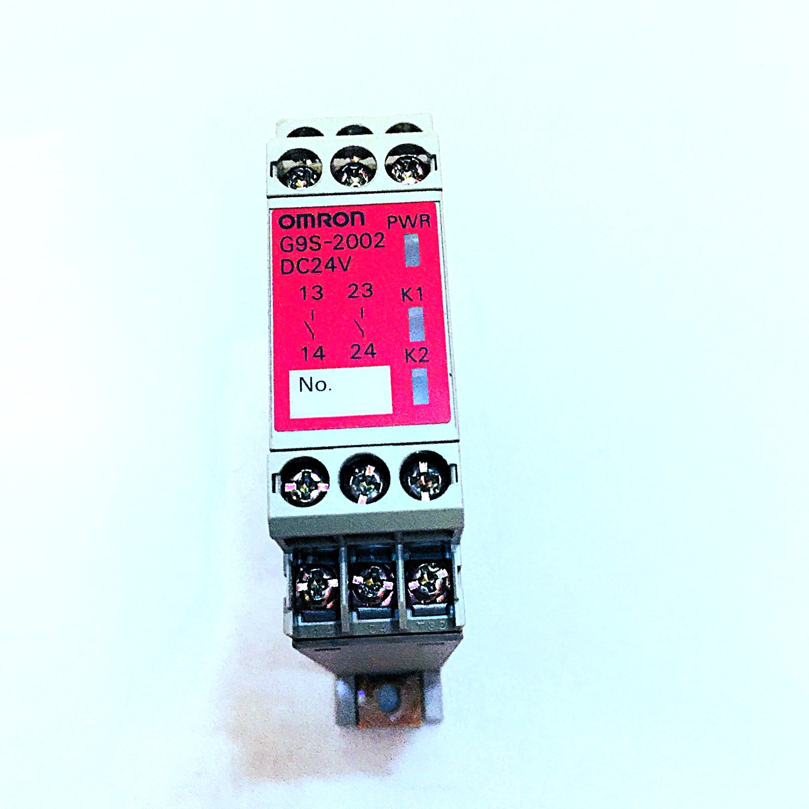 OMRON G9S-2002 SAFETY RELAY UNIT 24VDC