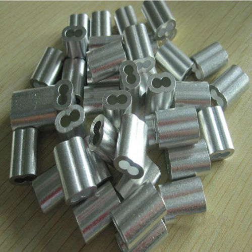 Aluminum Swage Sleeves for 5/32″ Wire Rope Cable: 50,100 and 200