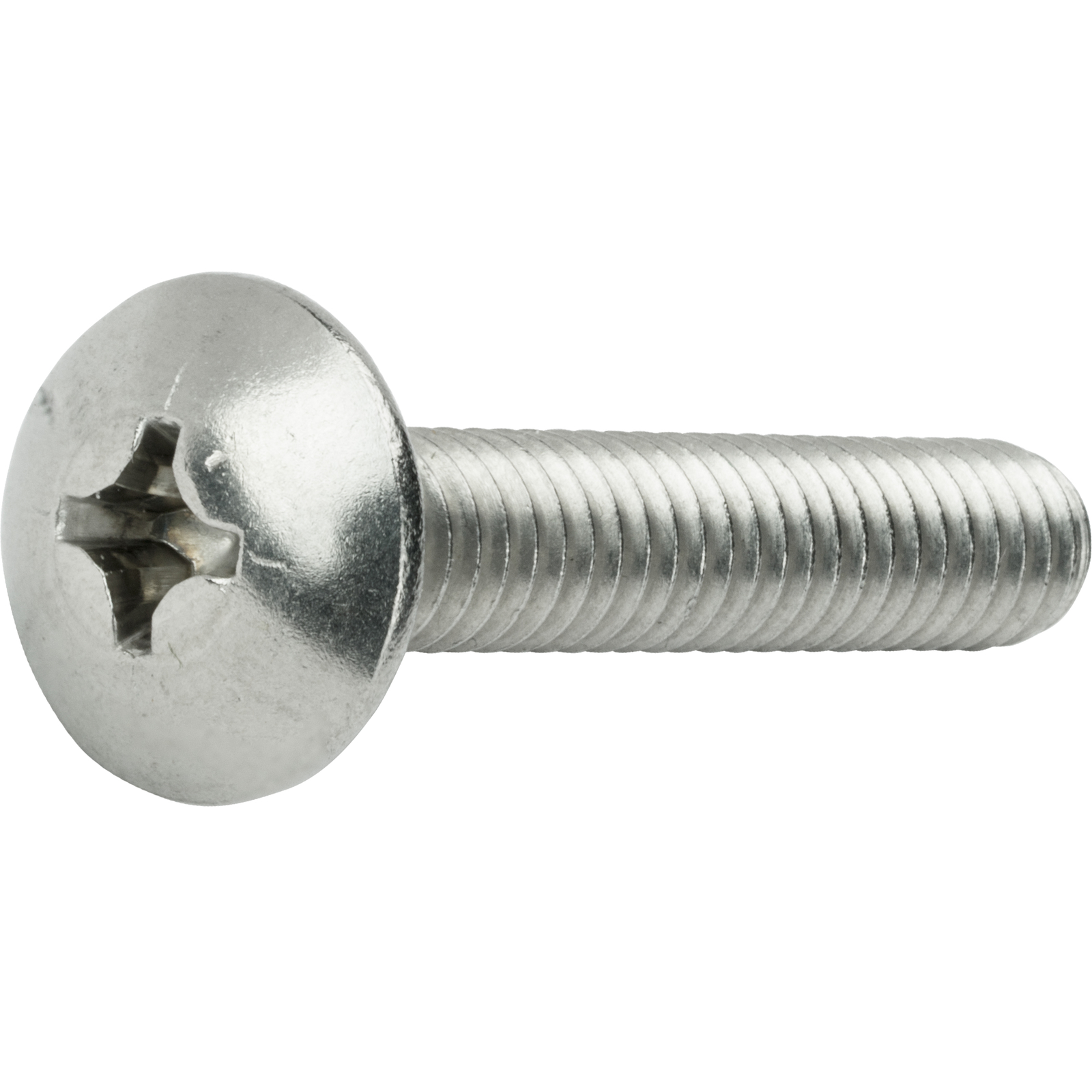 1/4-20 Phillips Truss Head Machine Screws Stainless Steel Wide All Lengths