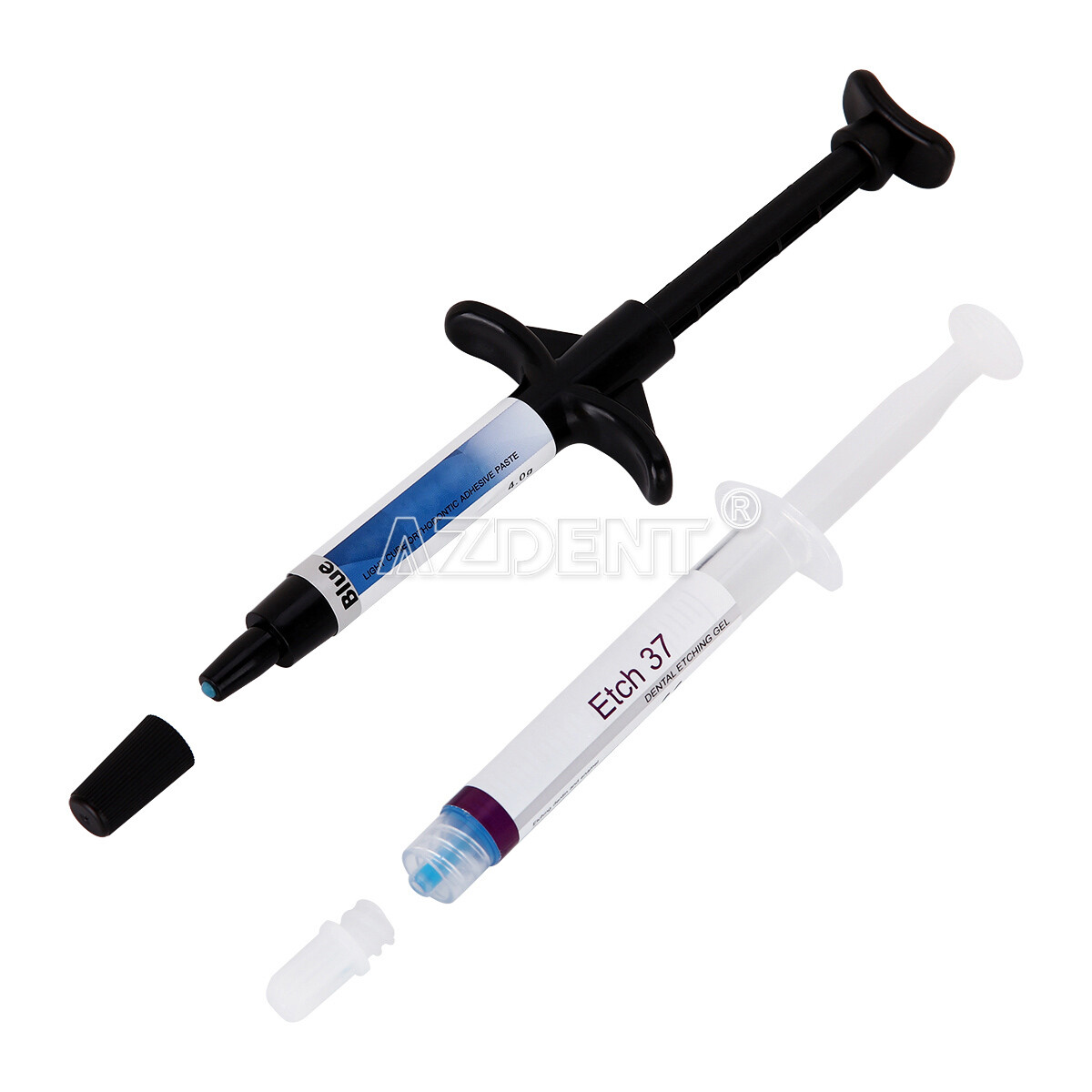 Dental Orthodontic Adhesive Light Cure Band Cement Blue Glue Intro Kit Blue