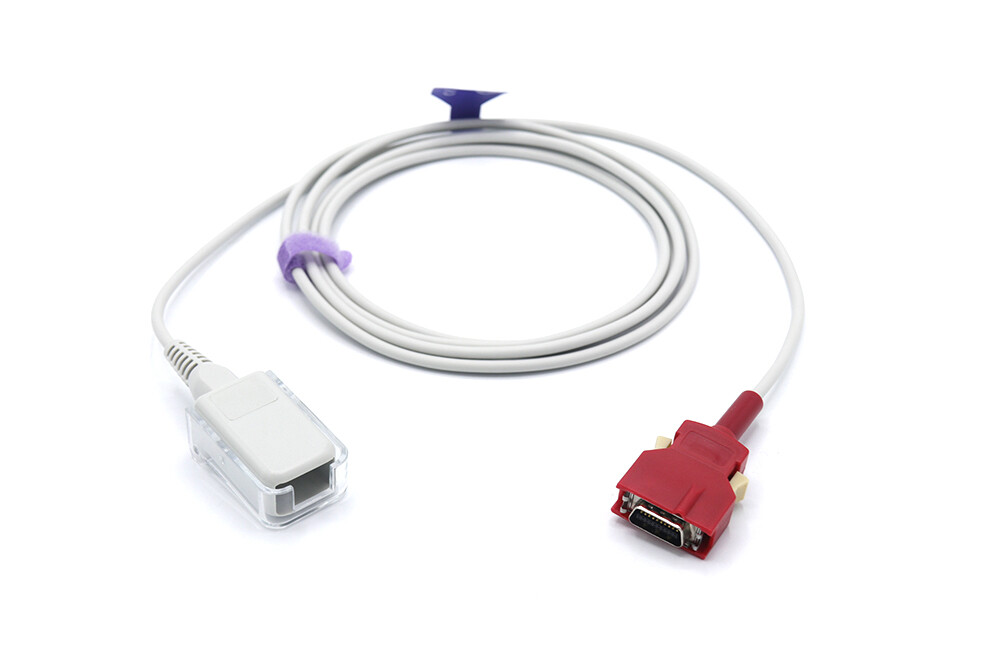 Masimo Red LNC Radical Rad SpO2 Adapter Cable Compatible – Same Day Shipping