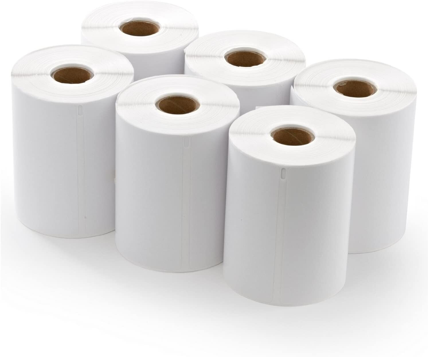 6 Rolls DYMO 4XL Direct Thermal Shipping Labels 4×6 1744907 Compatible 220/Roll