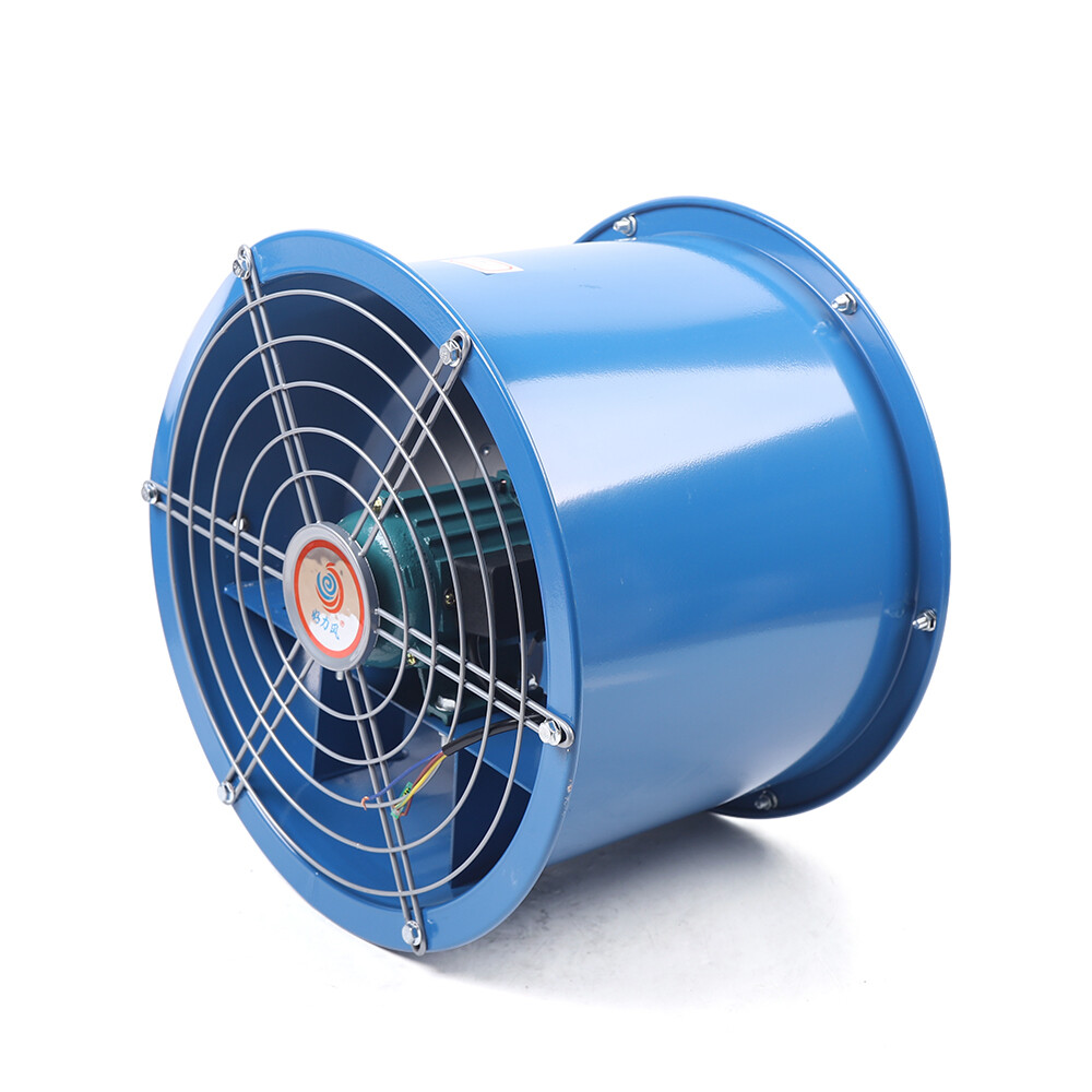 10″ Explosion-proof Axial Fan Cylinder Pipe Fan Warehouse Workshop 1400r/min