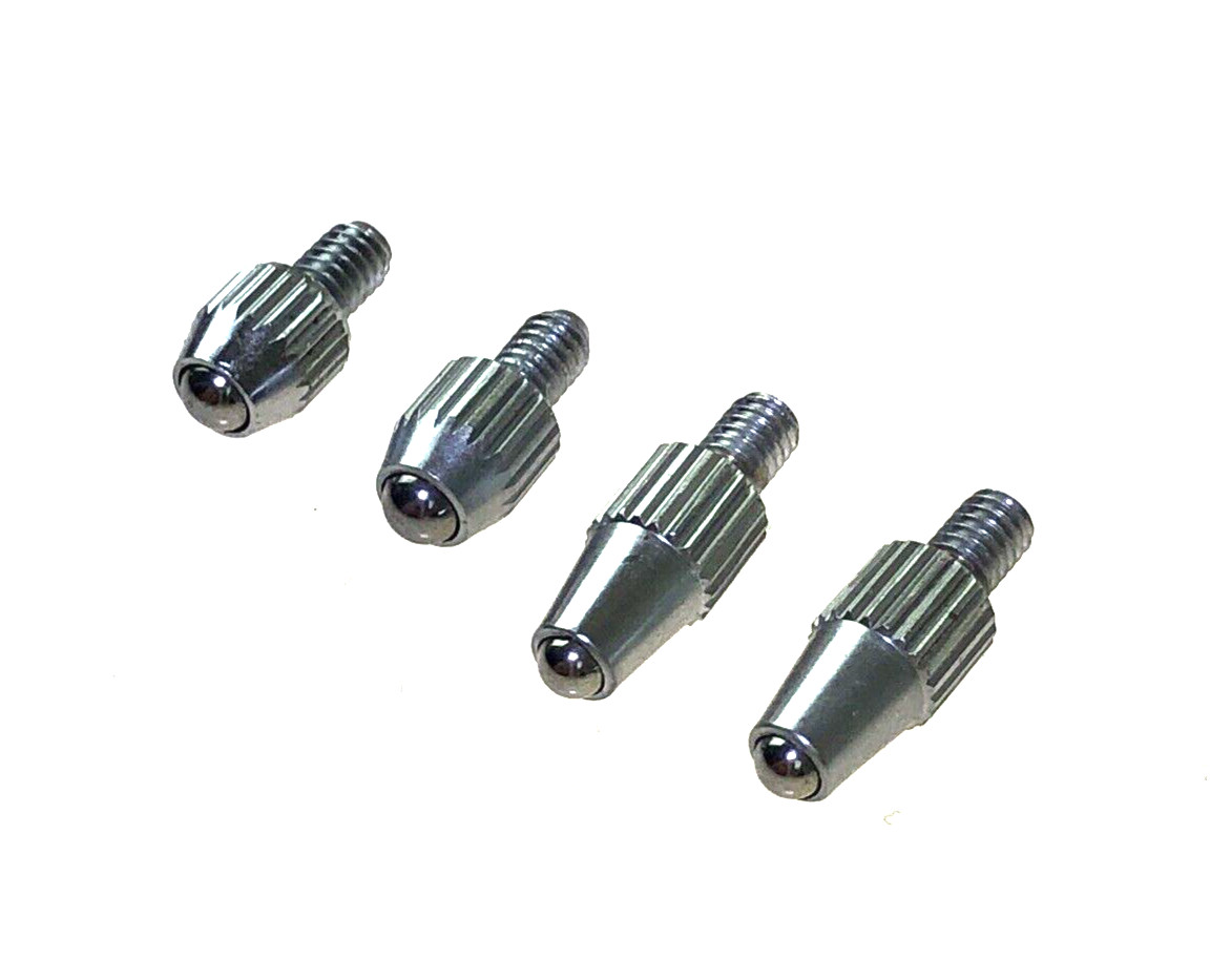 4 Pcs Carbide Ball Tip Contact Point For Digital Dial Indicator 4-48 UNF Thread