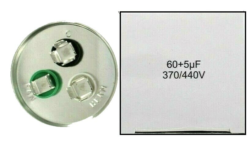 60+5 60/5 uF MFD 370-440V 440 VAC High Quality Motor Dual Run Capacitor CBB65-R