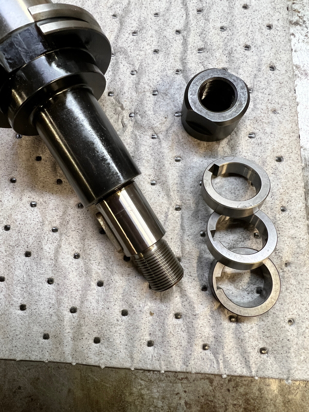 CAT50 CV50 Stub Arbor Tool Holder, NOS / CAT50 STUB 1-1/4 X 4.000 E