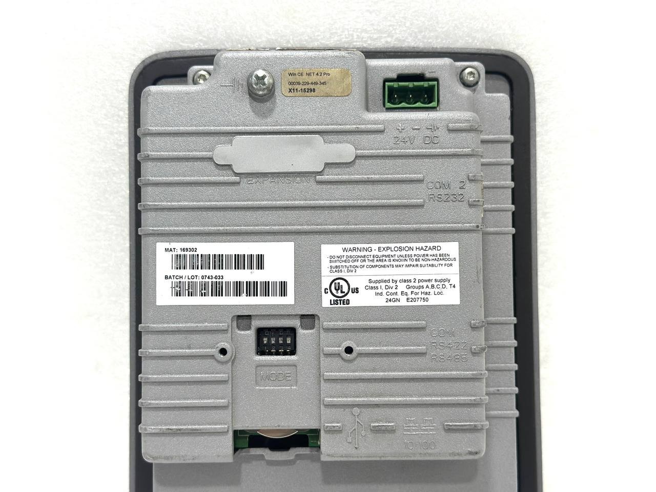 Mitsubishi Beijer Electronics Name:E1063 Type:06704 Touch Screen Operator Panel