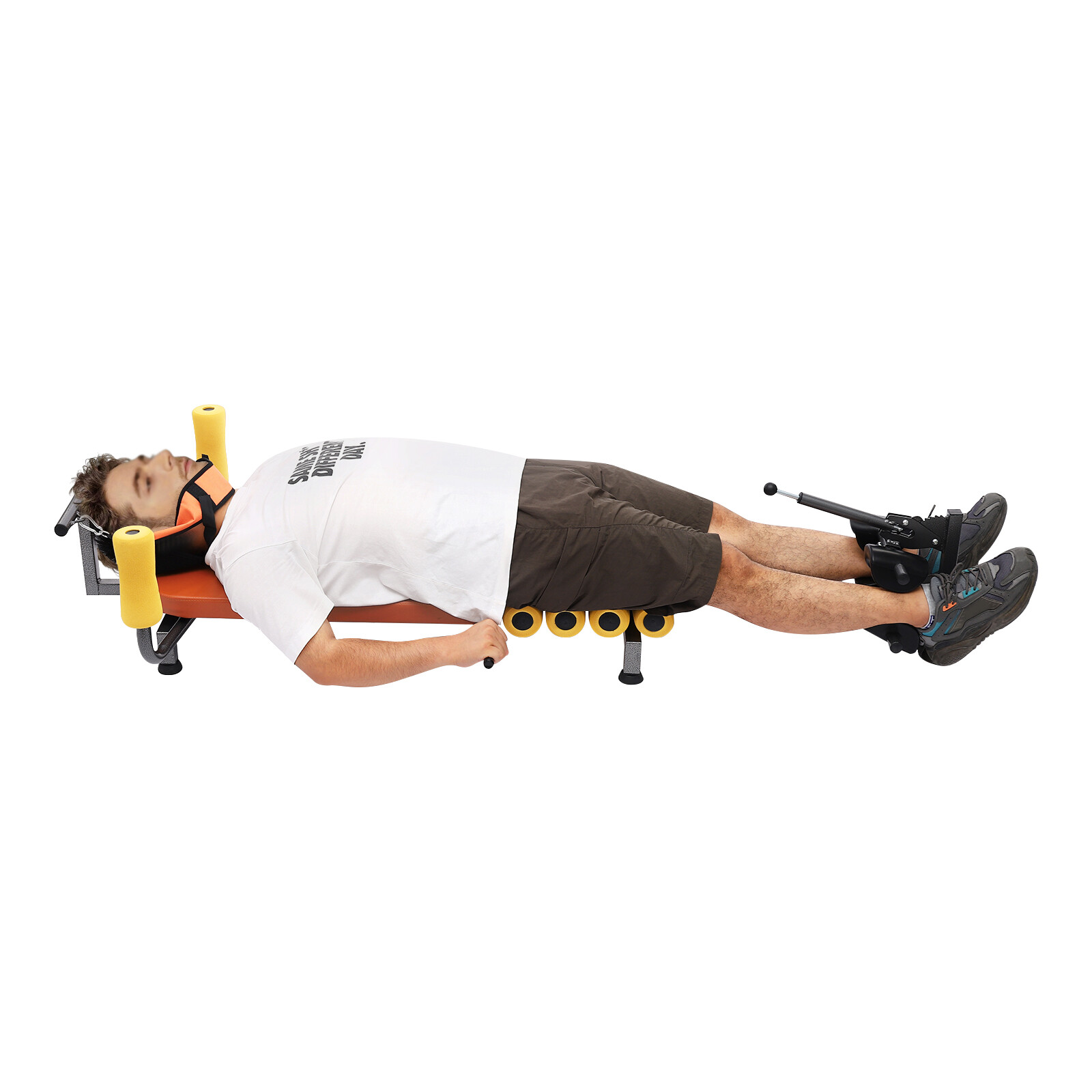 Traction Table Cervical Lumber Spine Back Stretcher Board Traction Bed 286lbs.