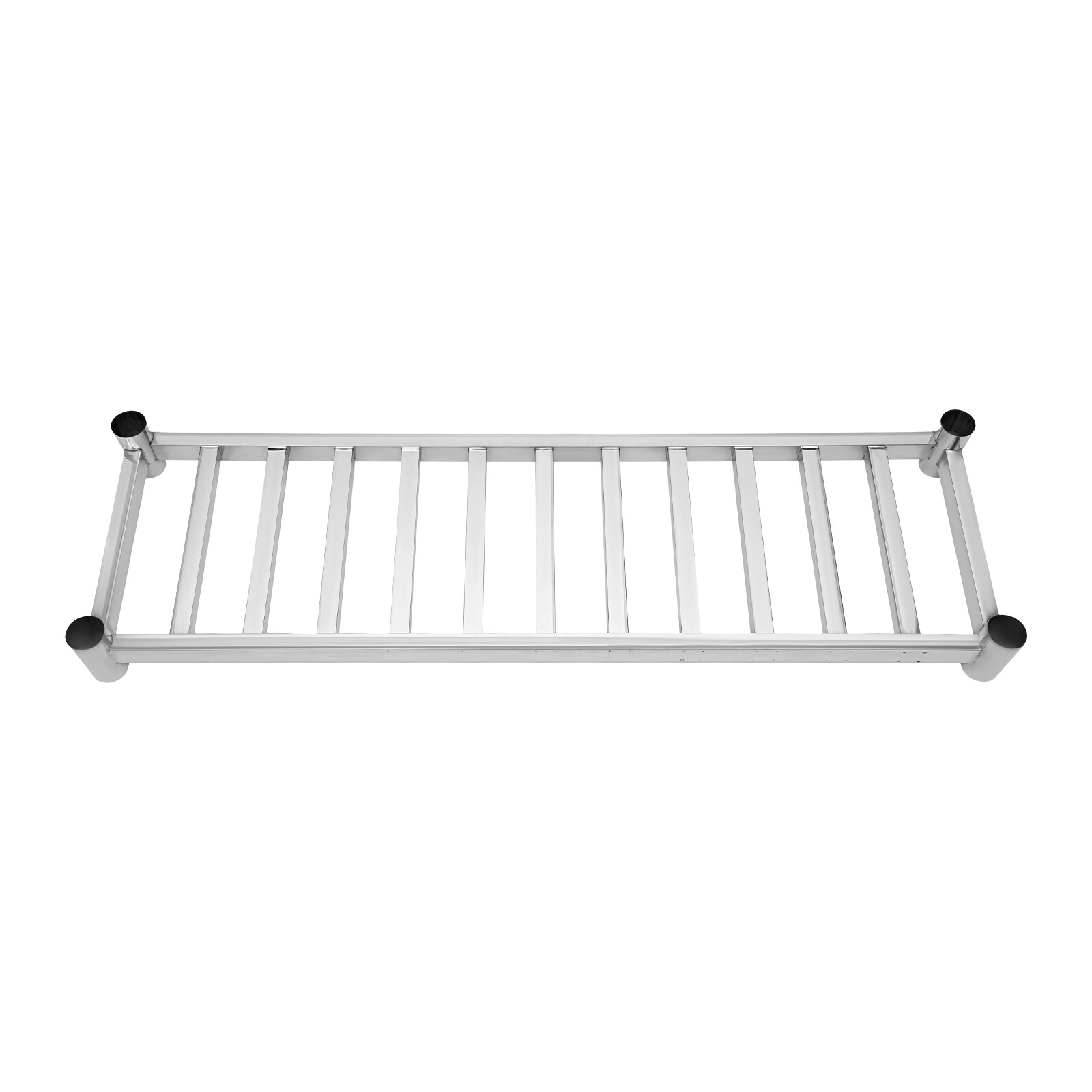 47″ Commercial Kitchen Sink Prep Table w/ Faucet Stainless Steel 1 Compartment