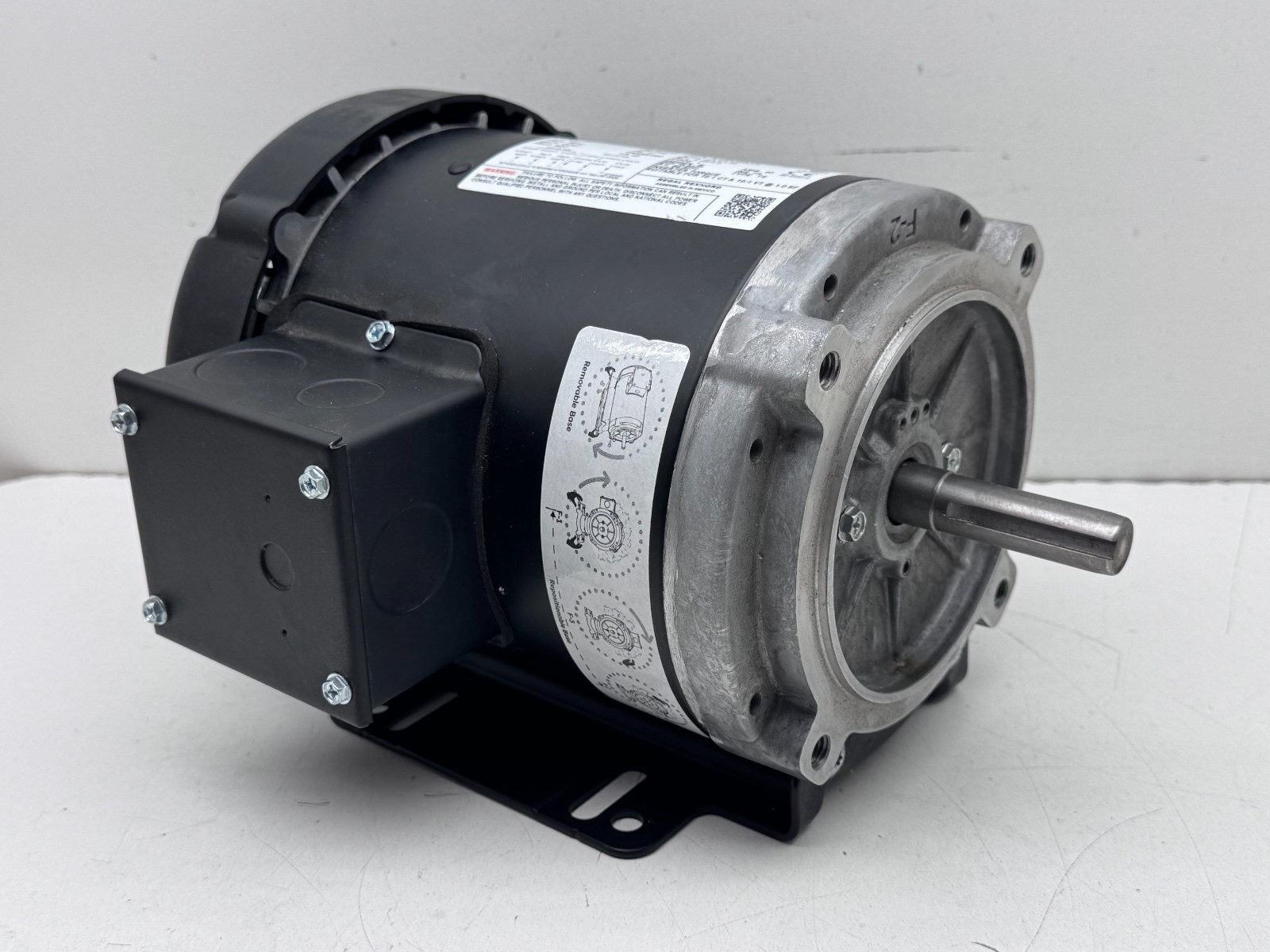Marathon FX34BK004 Motor 3/4HP 1725/1425RPM 3-Phase 208-230/460V 56T17F15950A