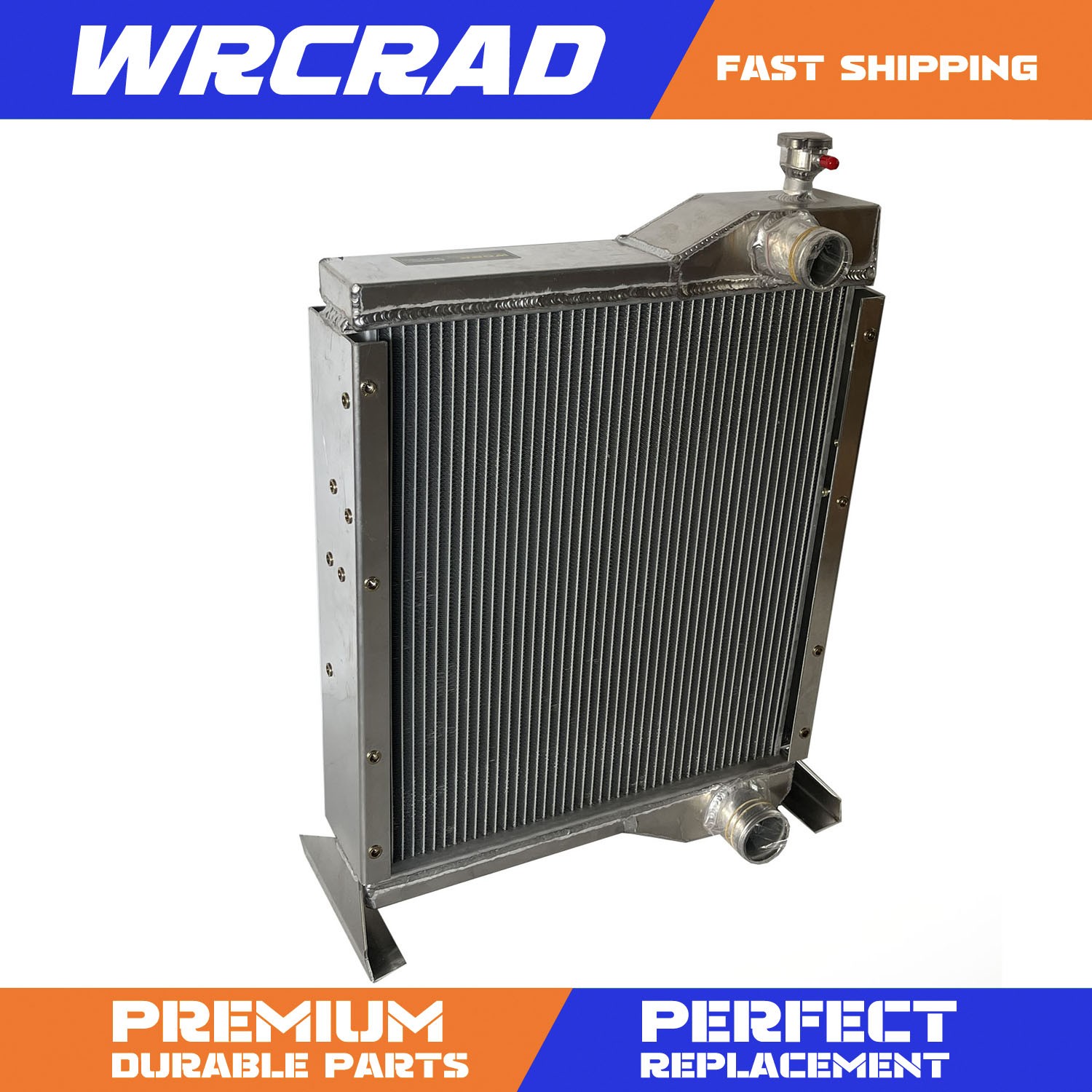 # 84673C6 84673C3 Radiator Fits Case IH Tractor 585 595 685 695 885 895 w/ AC