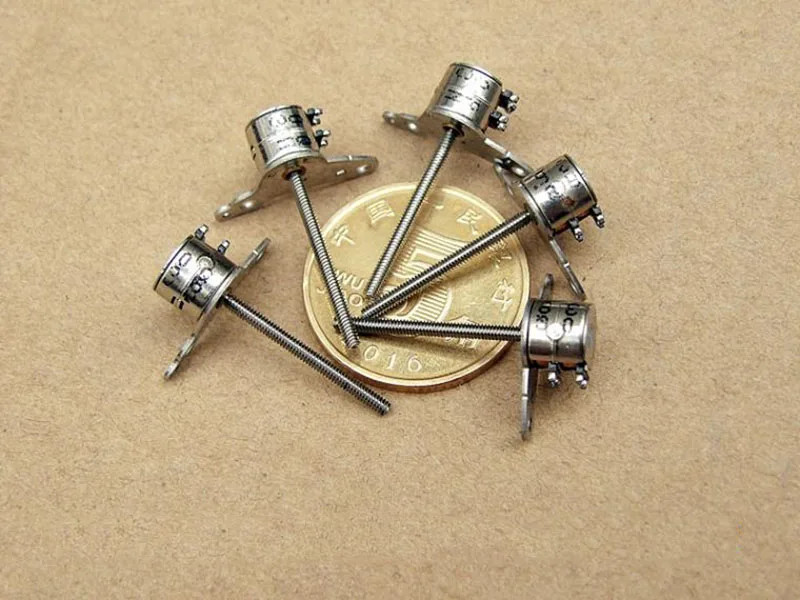 10pcs 2-phase 4-wire Micro Miniature 6mm Precision Stepper Motor Stepping 17mm