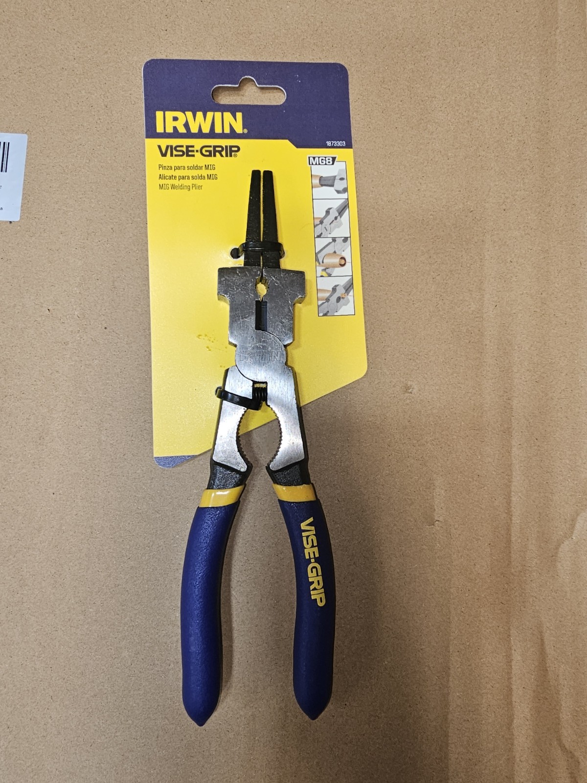 Irwin Vise-Grip Mig Welding Plier MG8 #1873303. FREE SHIPPING