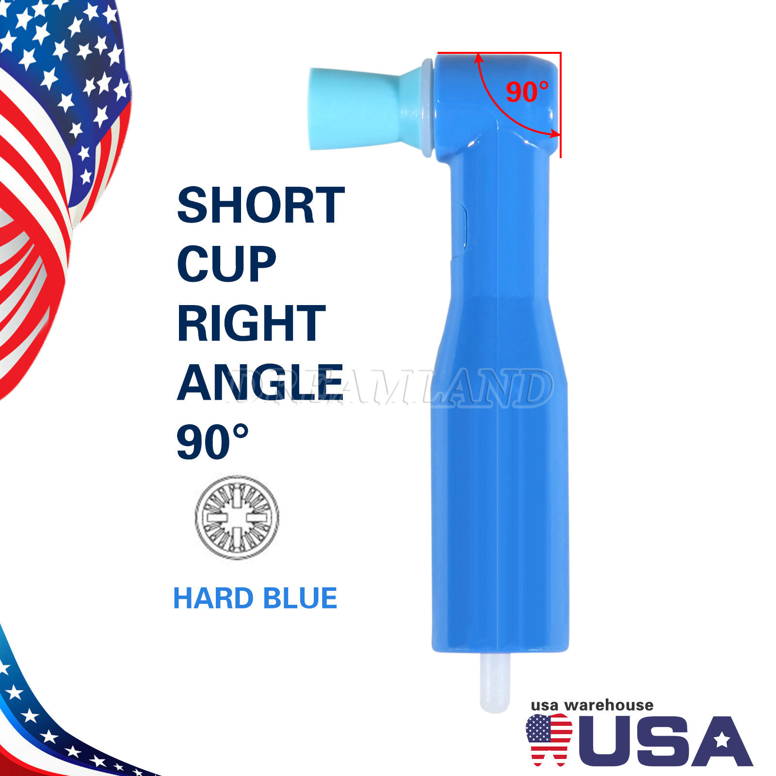 Dental Disposable Prophy Angles Regular Cup Latex Free Right Angle 90°/105°