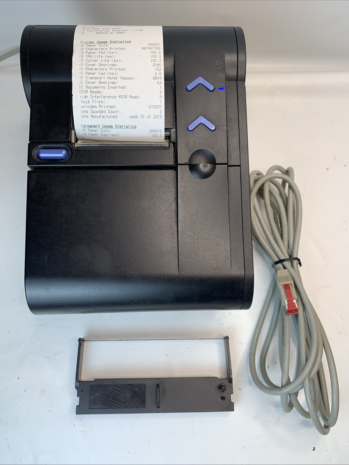 Toshiba 6145-2TC Dual Station Thermal Printer – with Power/Data Cable + Manual