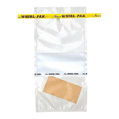 Whirl-Pak B01245 Sampling Bag,Clear,18 Oz.,9″ L,Pk100