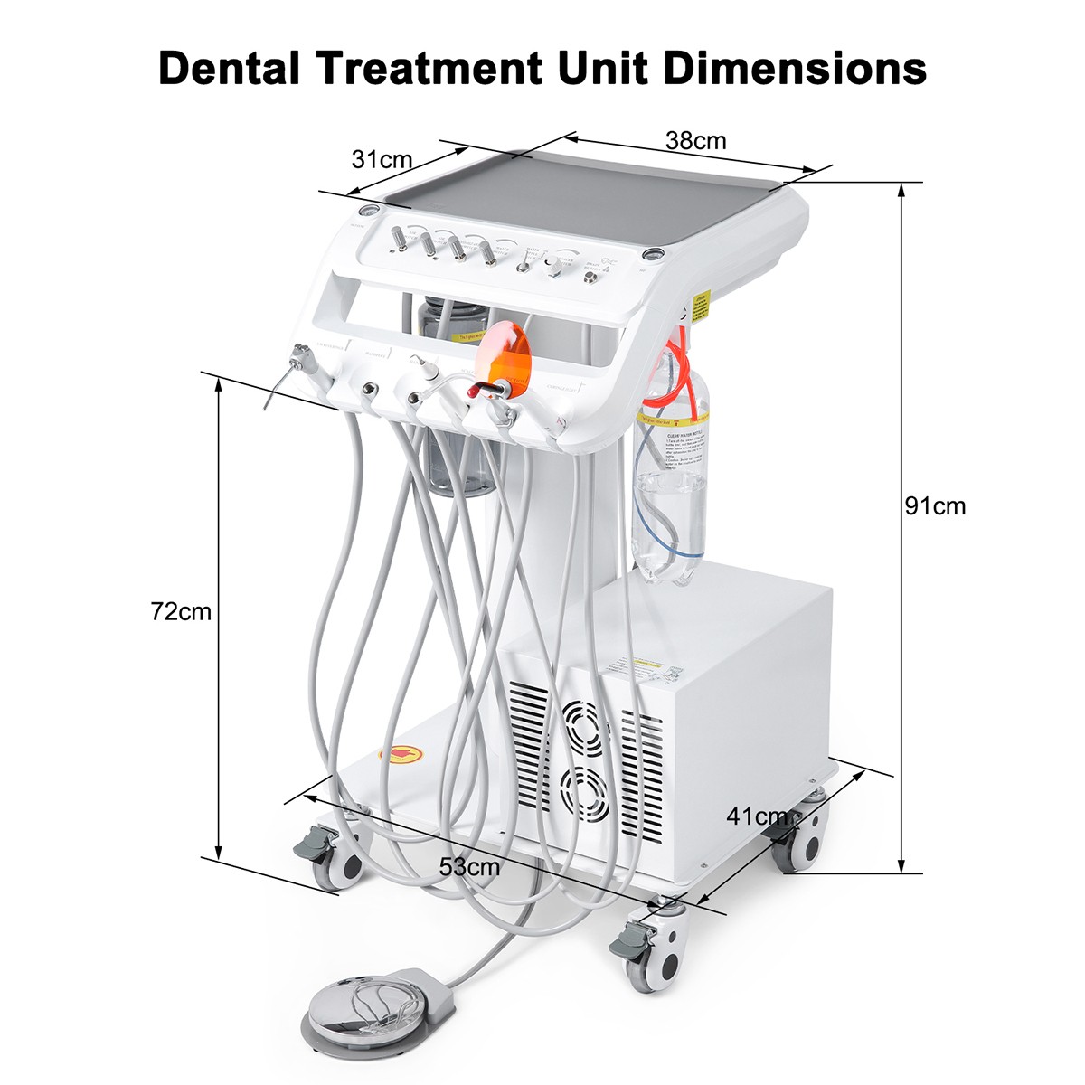Dental Composite Polishing Kit RA Burs Silicone Polisher 2.35mm fit Contra Angle