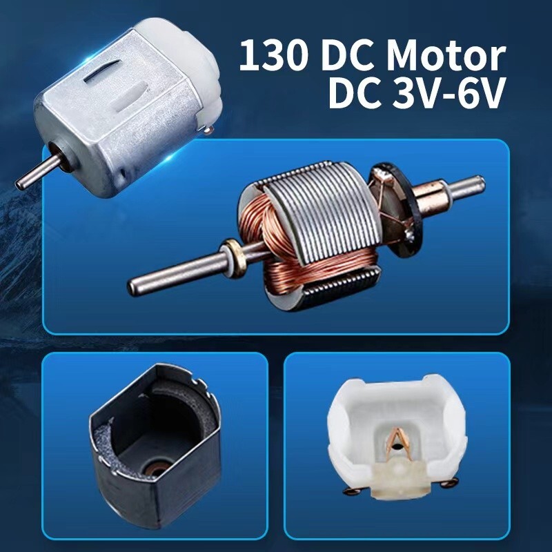 Mini DC Motor DC 3V-6V Small Electric Motor kit for Arduino Hobby Projects DIY