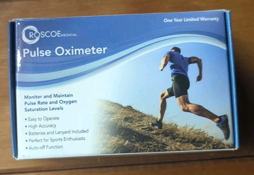 Roscoe Medical POX-ROS Fingertip Pulse Oximeter