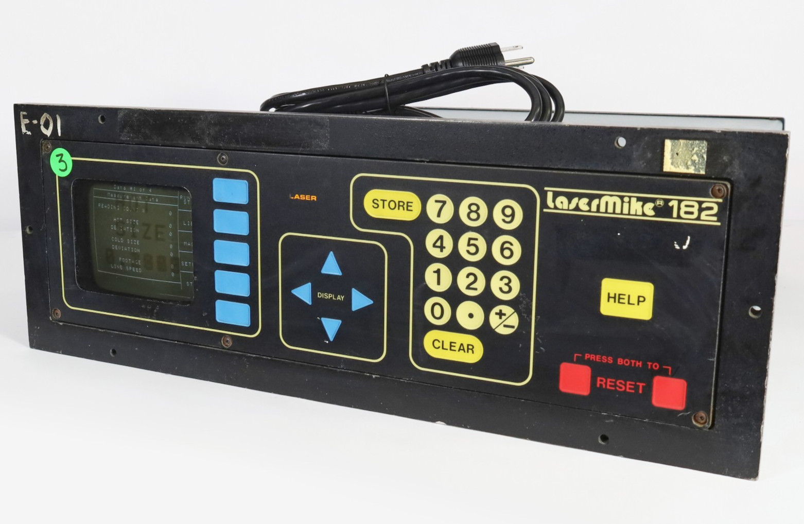 Beta LaserMike 182-10 He-Ne Laser Micrometer Controller *READ* #3