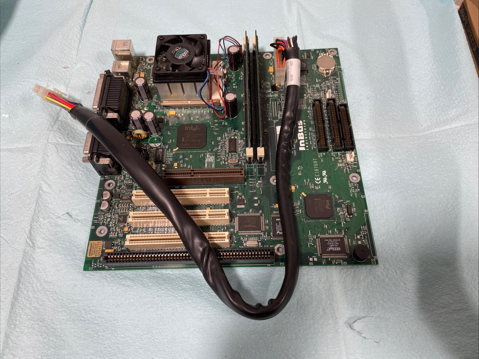 Nice, InBus Engineering E187697 MotherBoard, 60 days Warranty