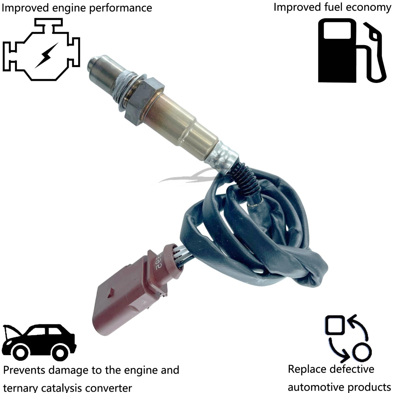 Ywim 234-4829 Downstream Oxygen Sensor Replacement For Audi A4 A3 R8For