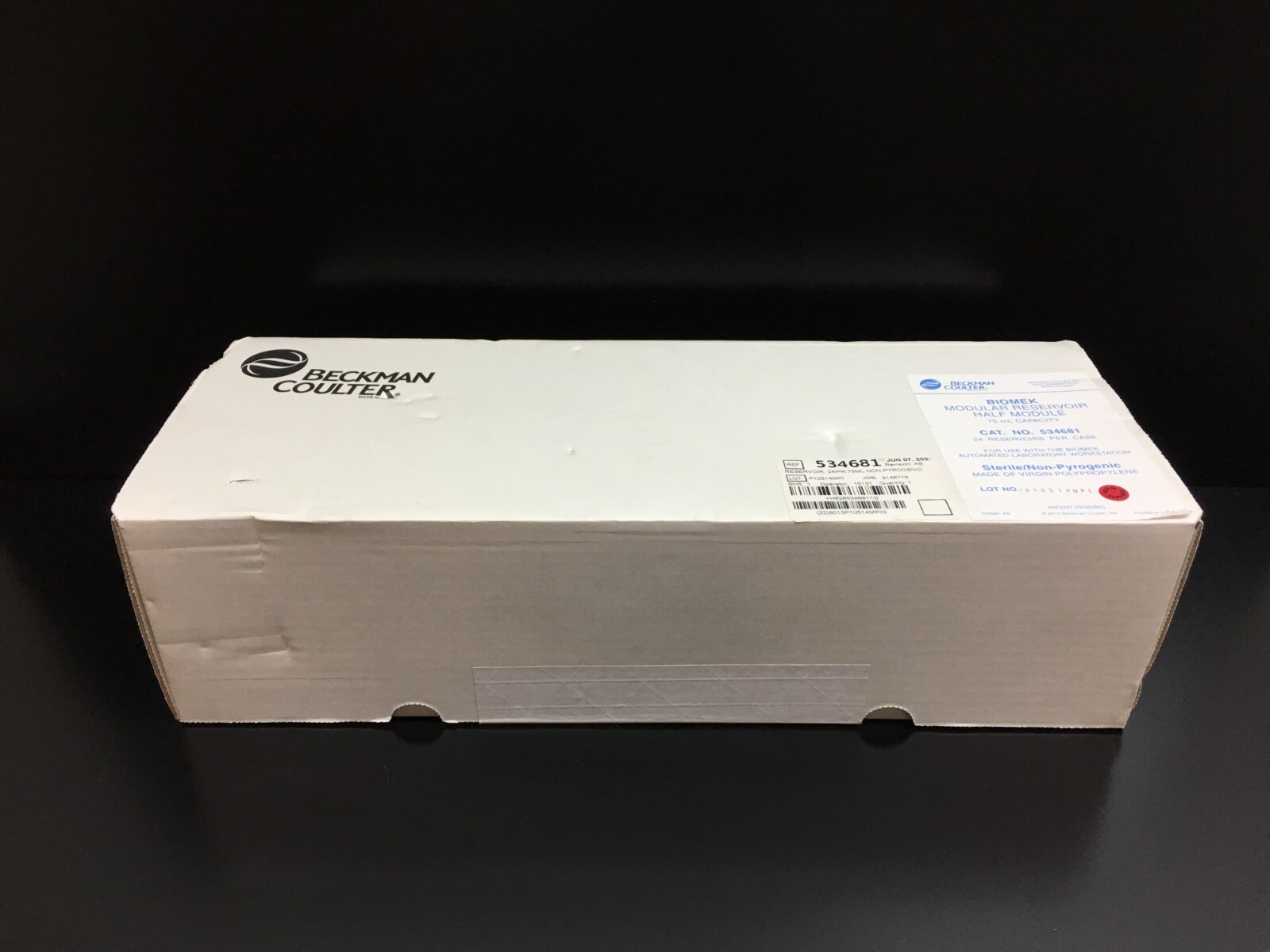 Beckman Coulter Biomak REF 534681 Modular Reservoir 75 mL Half Module