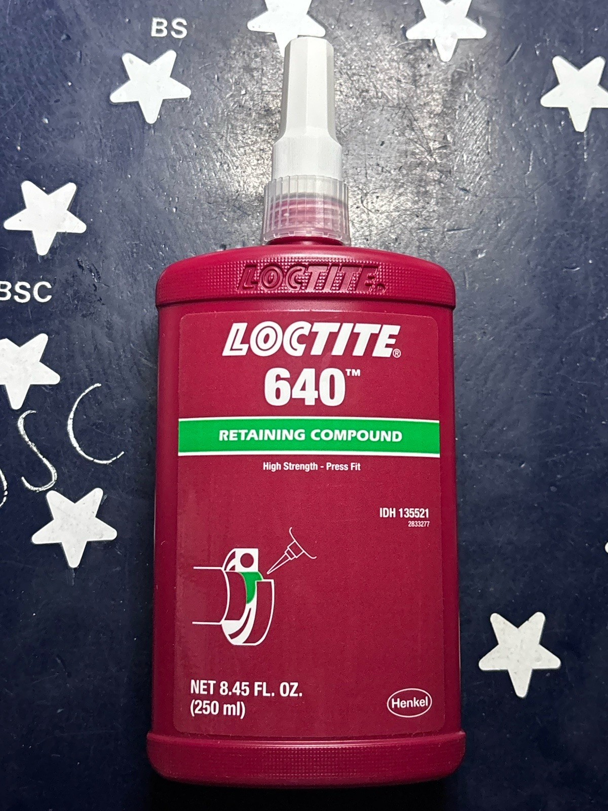 USA Made Loctite 620 250mL Retaining Compound 62070 Exp 08/2026