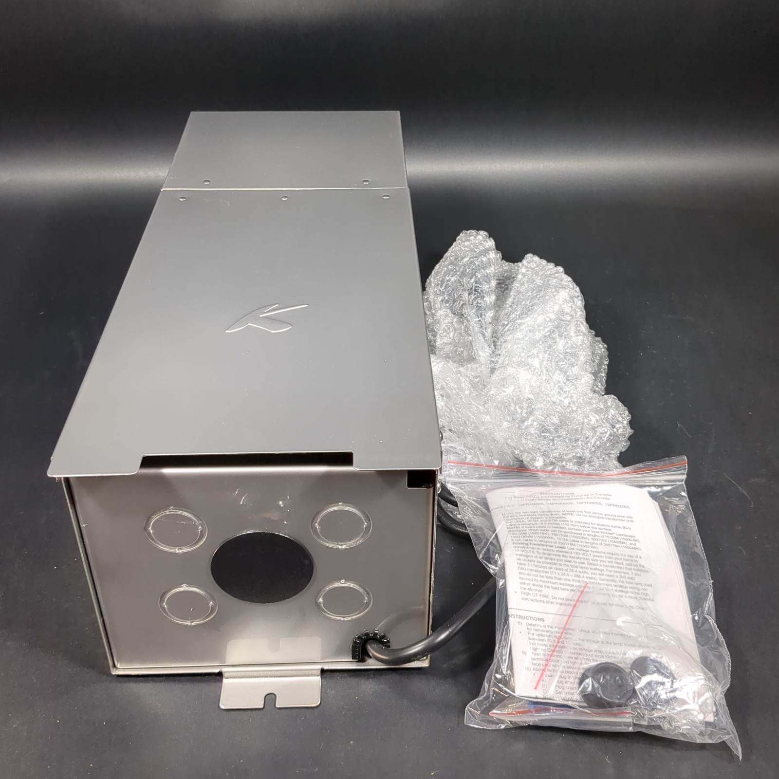 Kichler Pro Series Transformer 15PR600SS Stainless Steel 600W New Open Box