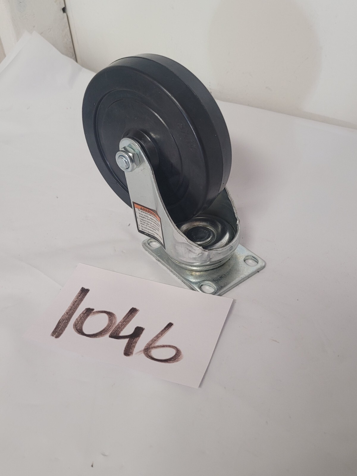 5″ Polyurethane Heavy Duty Swivel Caster Wheel 330 lb warehouse 1-5/16 in