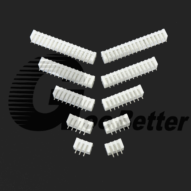 JST XH2.54mm Plug Connector Right Angle Header 2 3 4 5 6 7 8 9 10 12 14 16 Pins