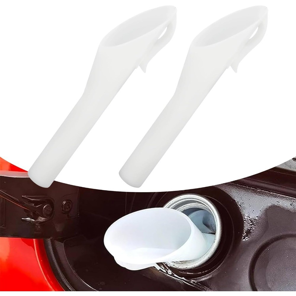 Capless Fuel Tank Funnel Automotive Gas Filler Neck Adapter Compatible with Ford