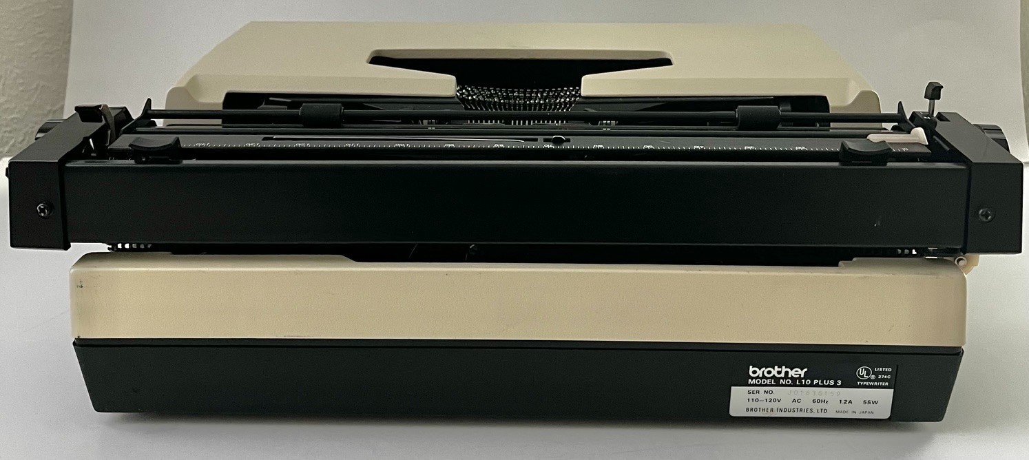 Brother Electric Typewriter w/ Case – Serviced & Ready to Type