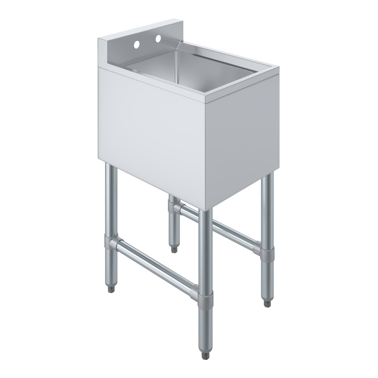 14 in. x 19 in. One Compartment Underbar Sink
