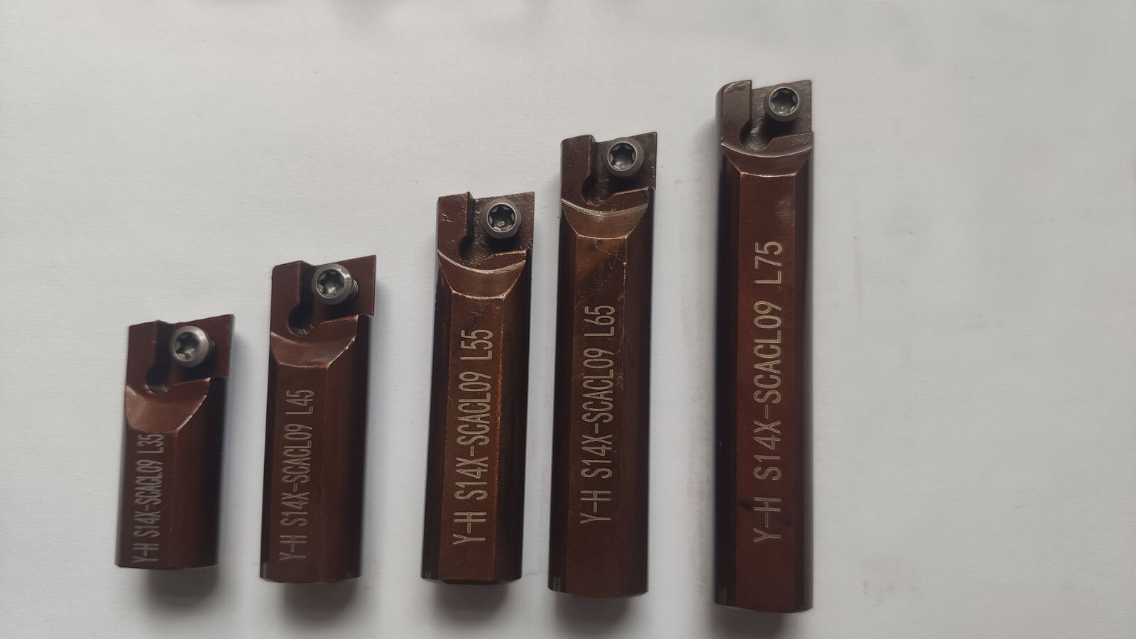 Left Cutter Tool Diameter 14.0mm Fits 50.0mm Portable Line Boring Machine 5pcs