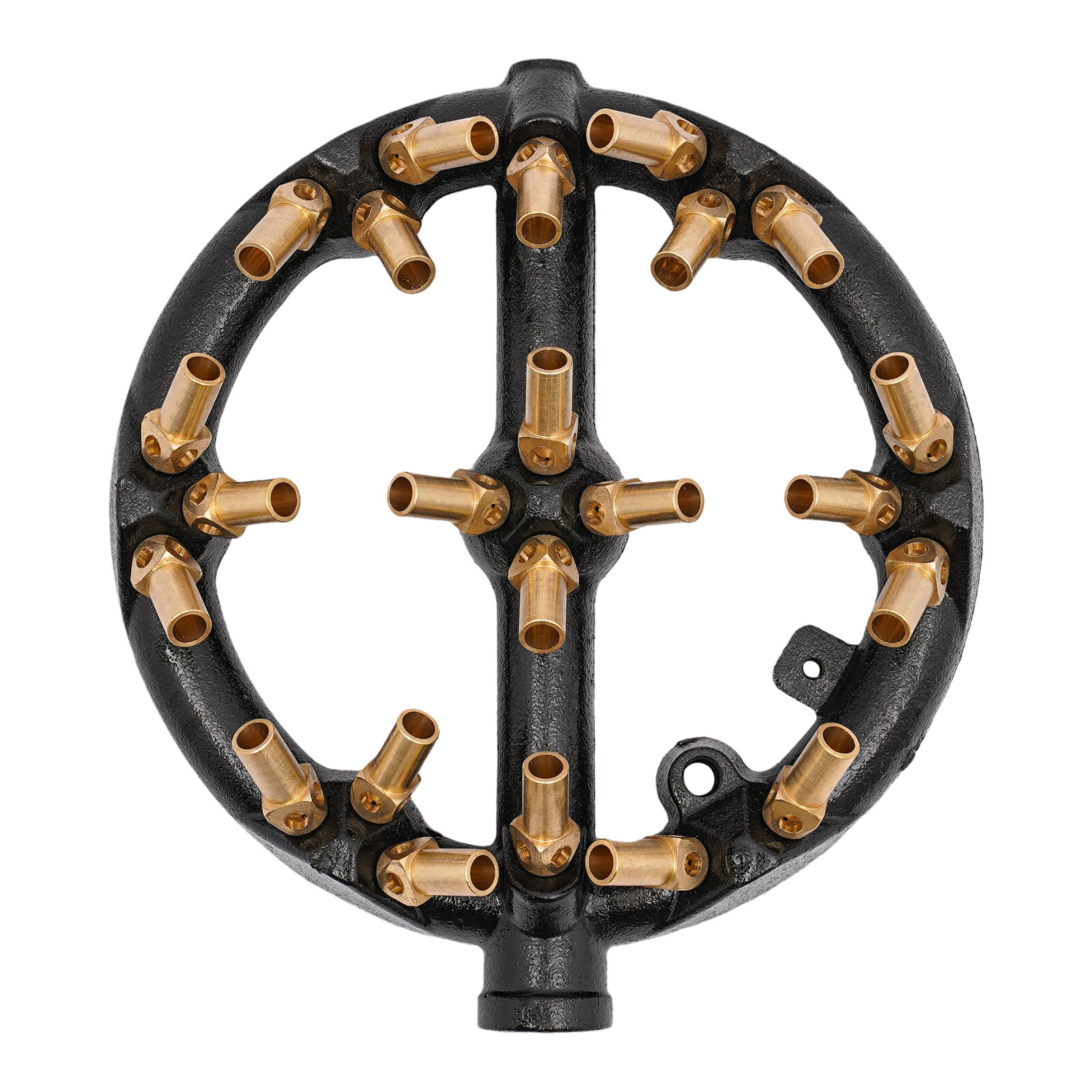 23 Tips Heads Jet Burner Round Shape Natural Gas Jet Burner 22.5cm Cast Iron NEW