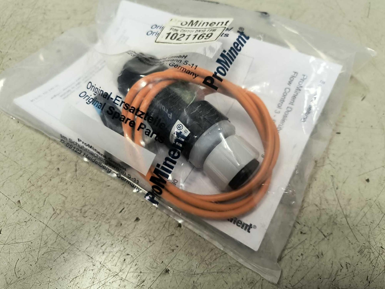New ProMinent 1021169 Flow Control Metering Monitor, 10 Bar Type III (Sigma/ 1)