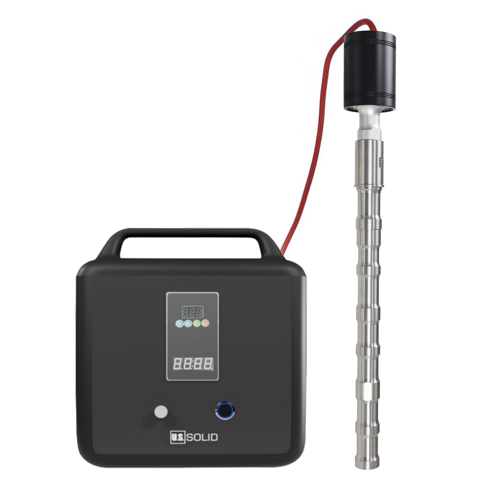 U.S. Solid Ultrasonic Homogenizer Vibrator 900W 340mm L 30mm D 5L Capacity