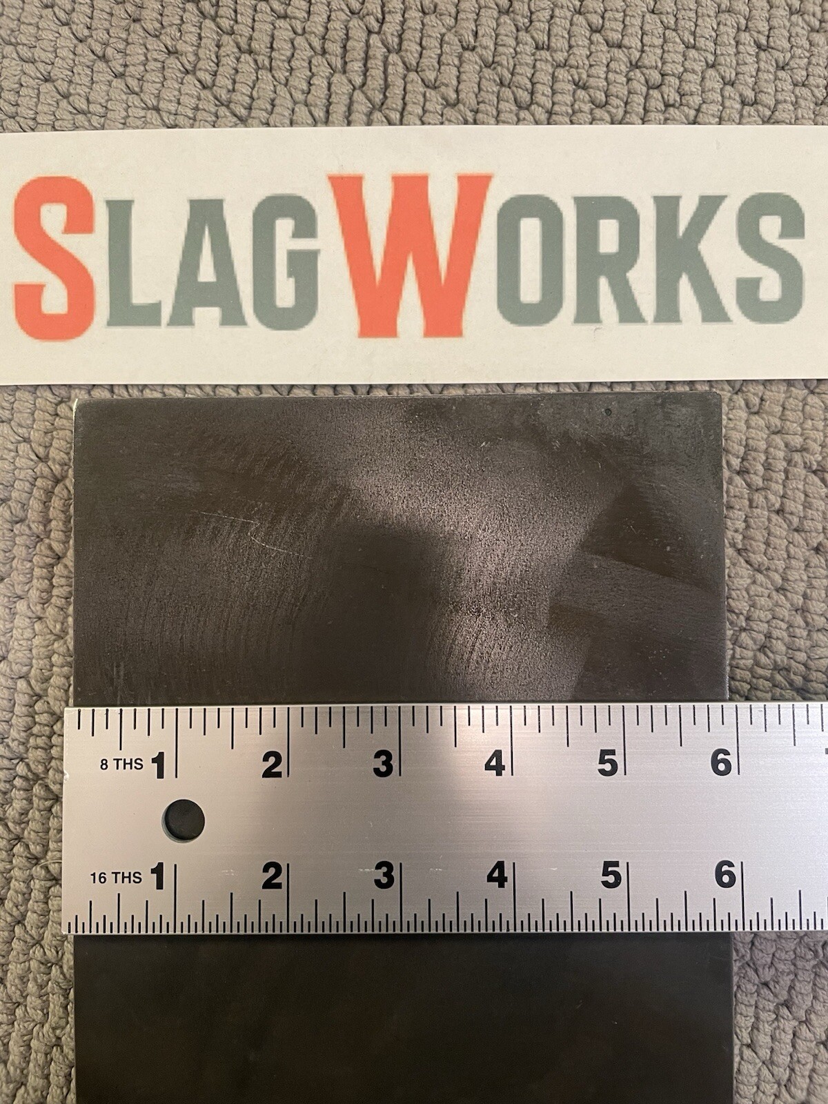 1x6x10 inch steel plate 6”x10” A36 Hot Roll Flat 1″ Thick