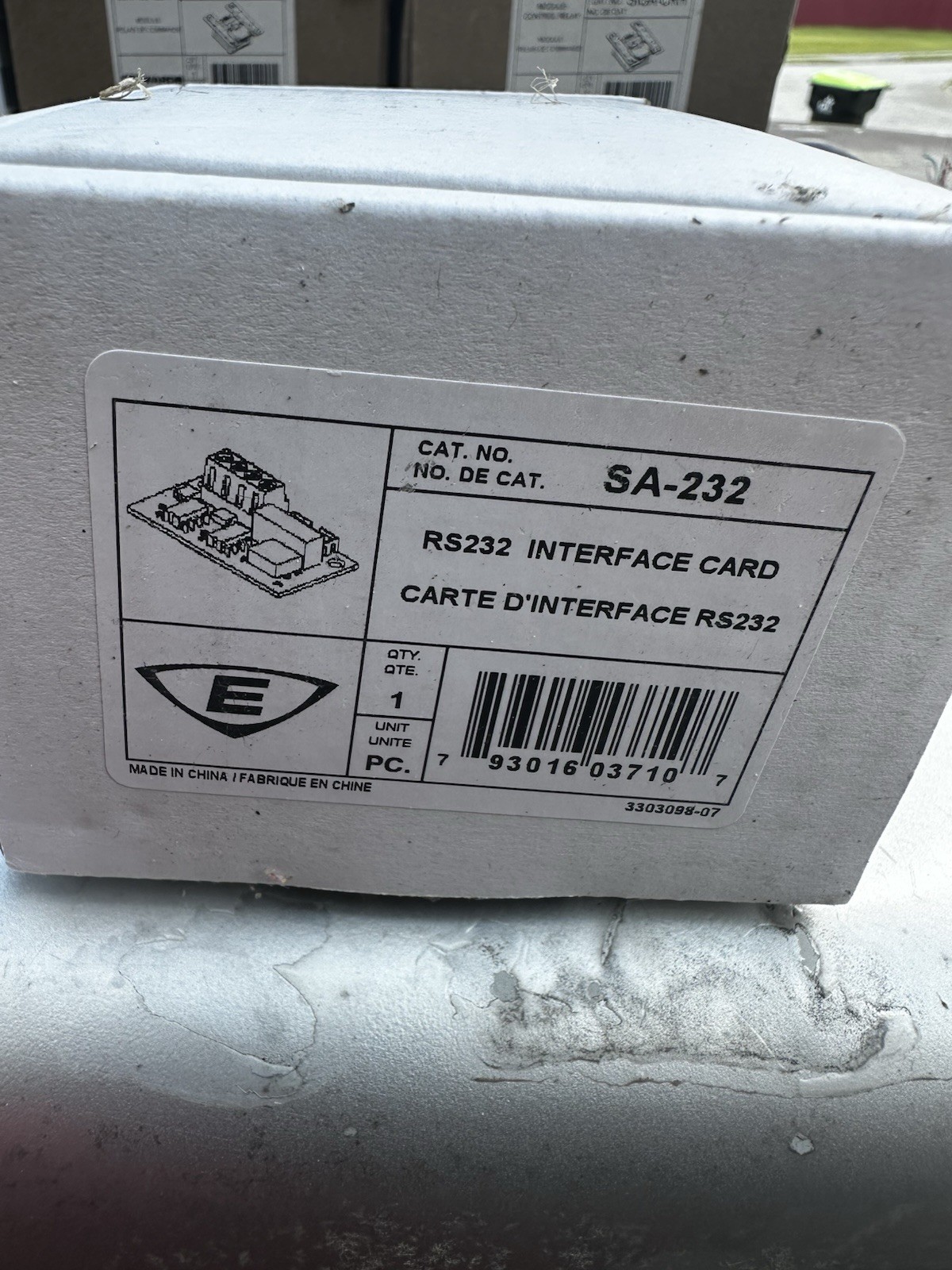 EDWARDS SA-232 Interface Card