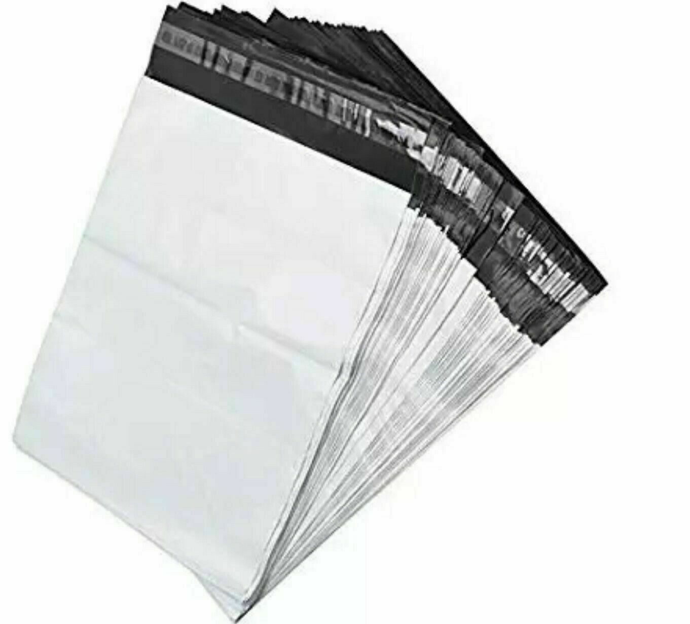 Poly Mailers Shipping Mailing Packaging Plastic Envelope Self Sealing Bags White