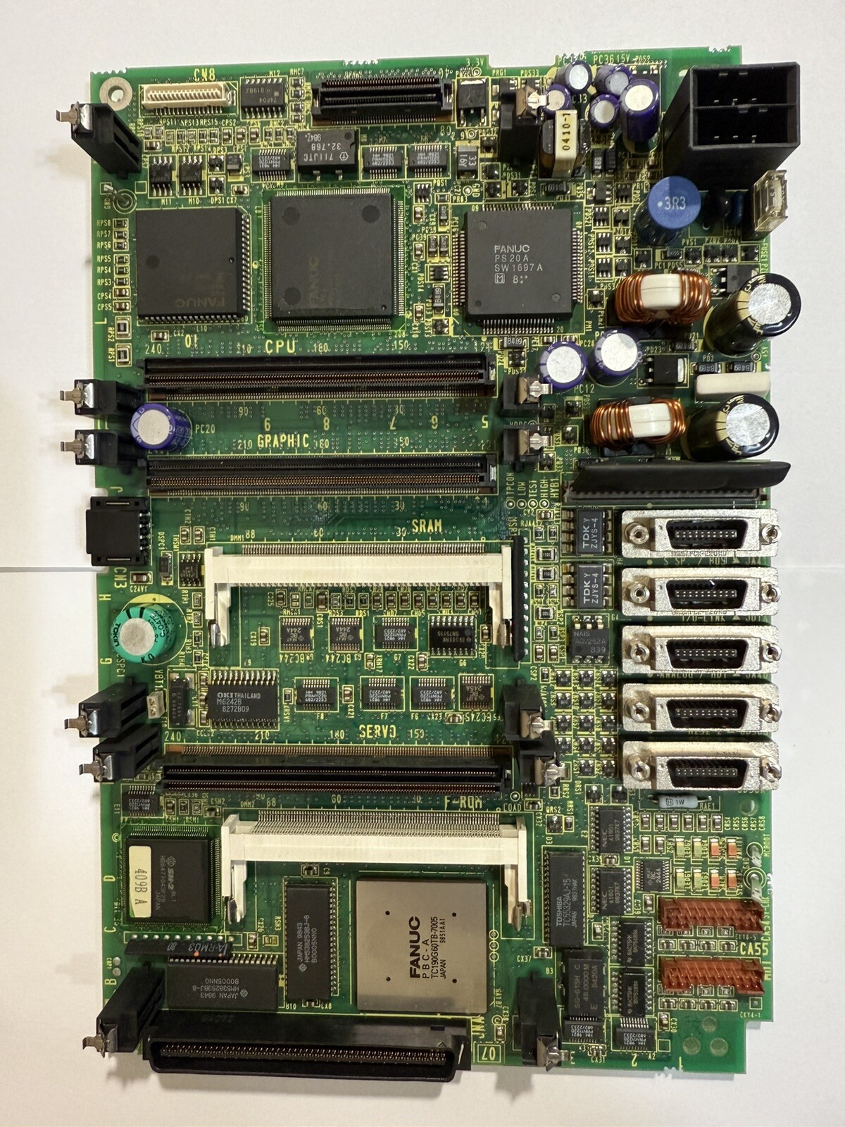 FANUC Main Board A20B-8100-0135 US Seller NDA Available Free 30Days Return