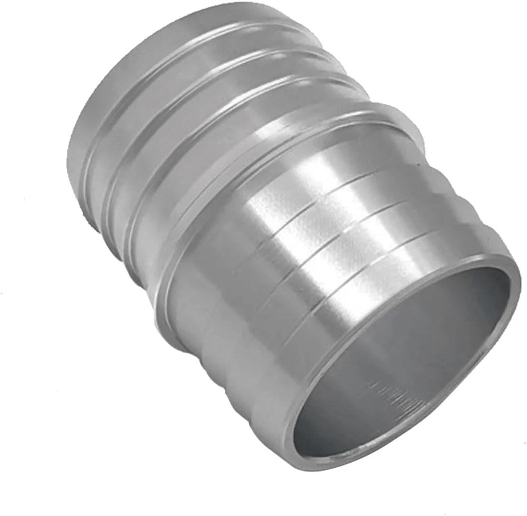 1-1/2» to 1-1/2» Hose Barb Splice Coupler, Aluminum Alloy Radiator Hose Repair