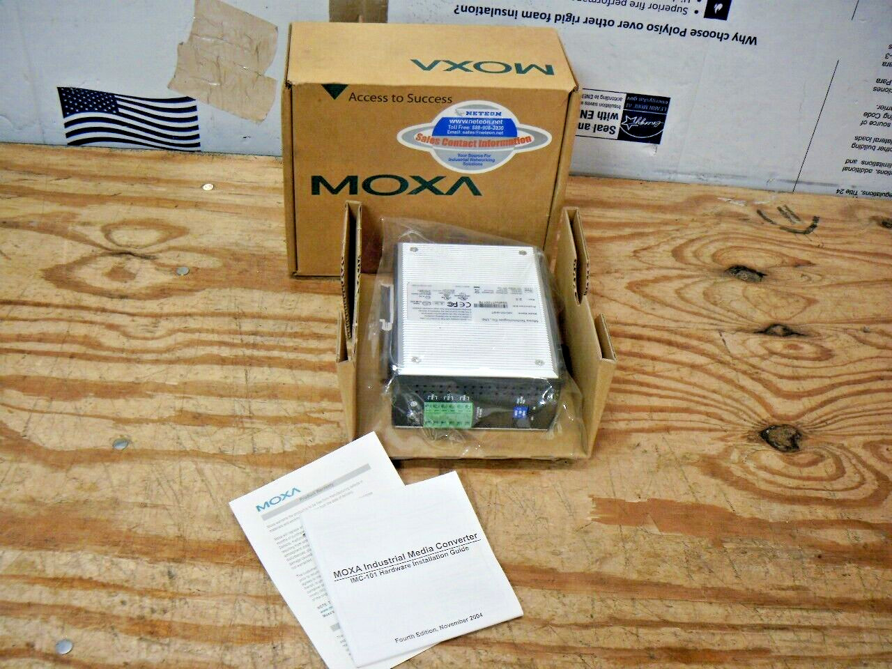 MOXA IMC-101-M-SC V2.3 Ethernet Switch