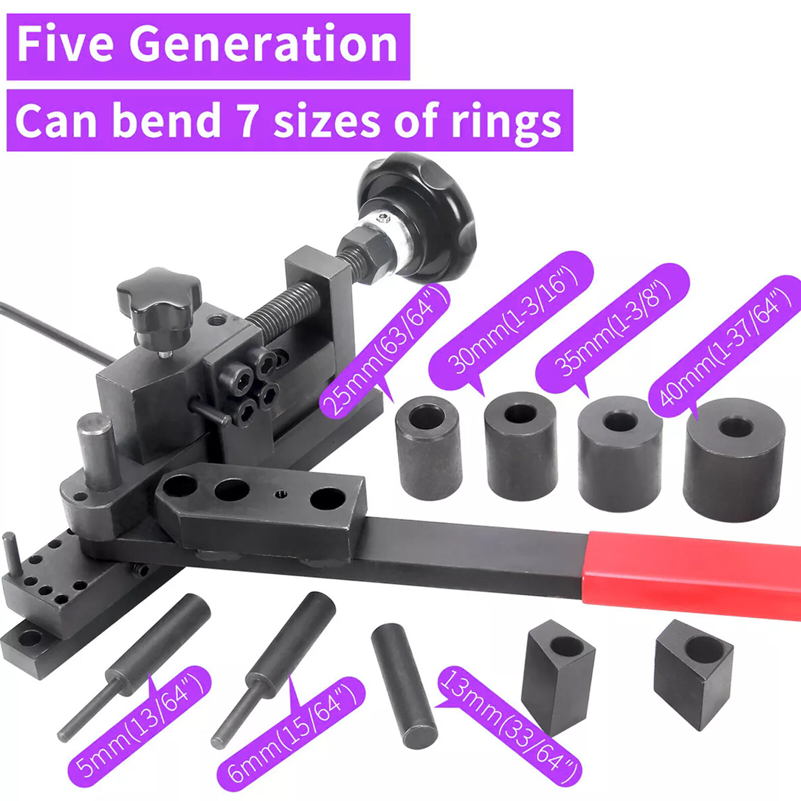Bending Machine Universal Bender Wire Flat Metal Manual 6th Generation Mini