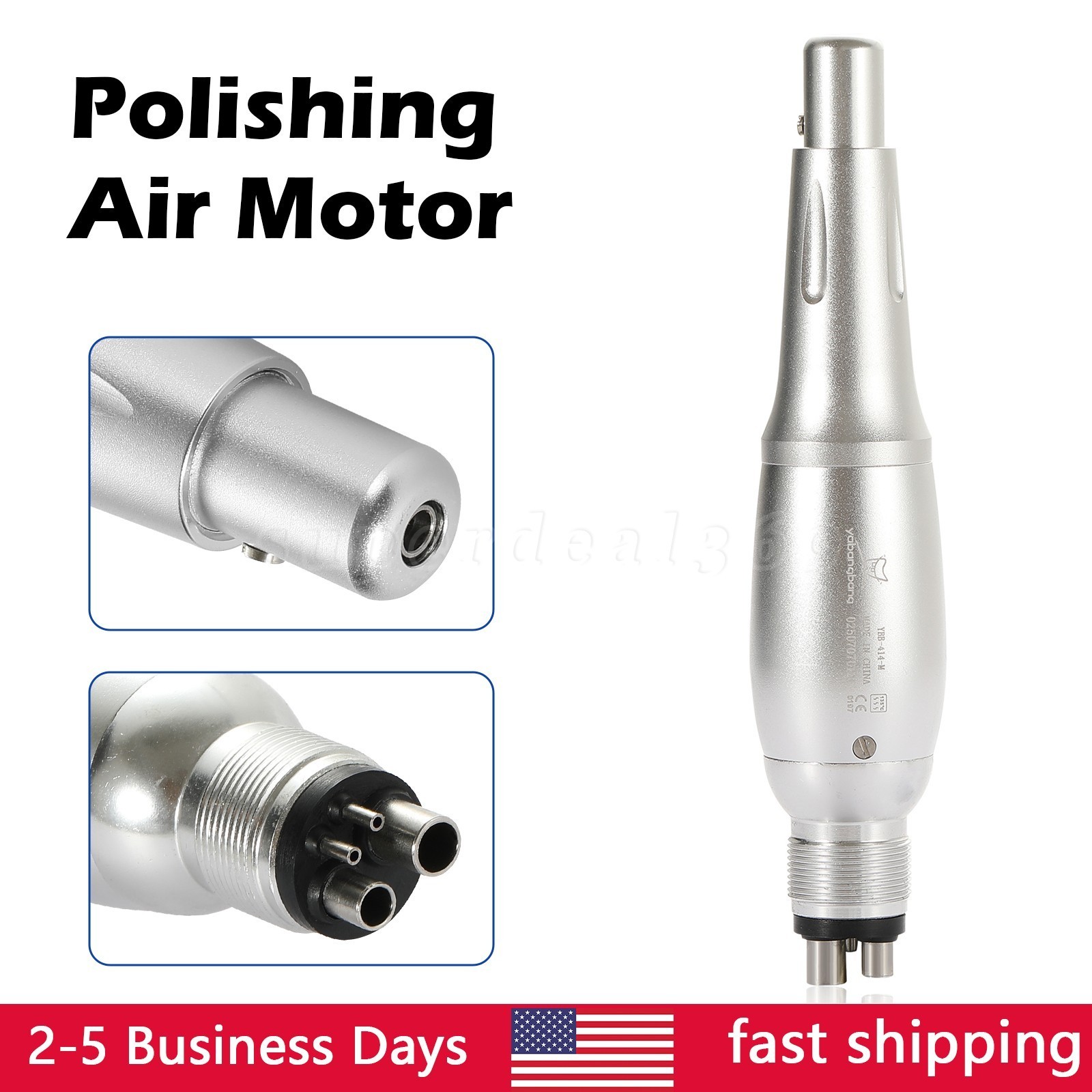 360° Swivel Dental 4:1 Reduction Hygiene Prophy Low Speed Handpiece Air Motor M4