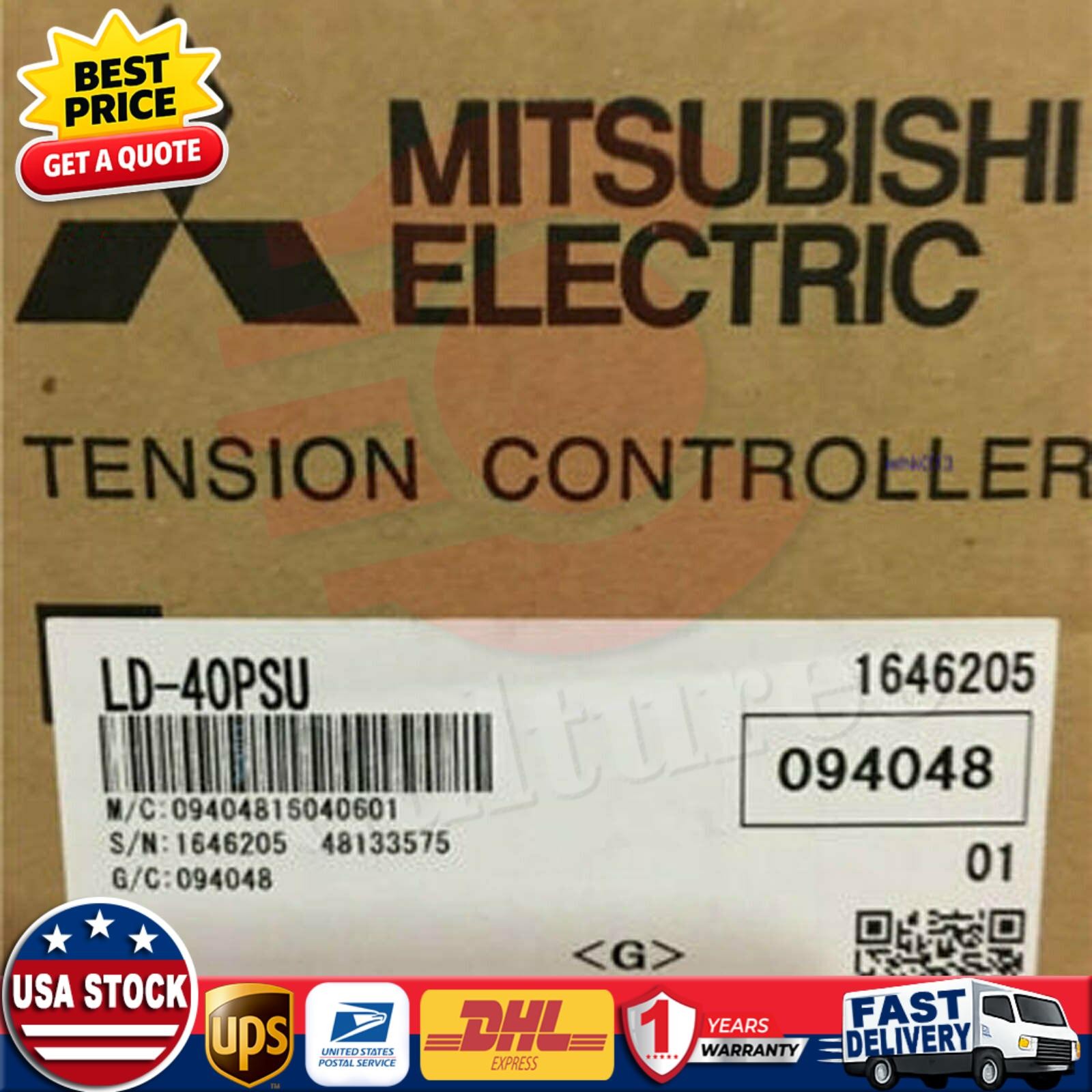 1PC Mitsubishi LD-40PSU LD40PSU Tension controller New