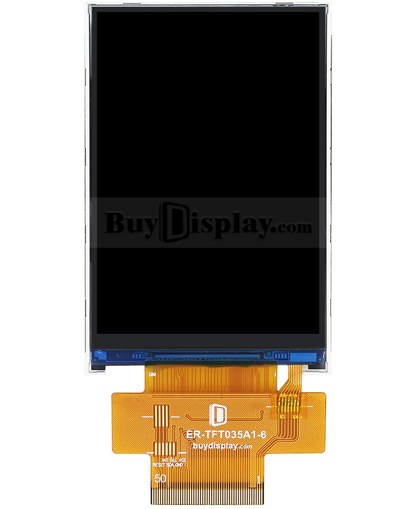 3.5″ IPS TFT LCD Module in 320×480,OPTL TouchScreen,w/ILI9488