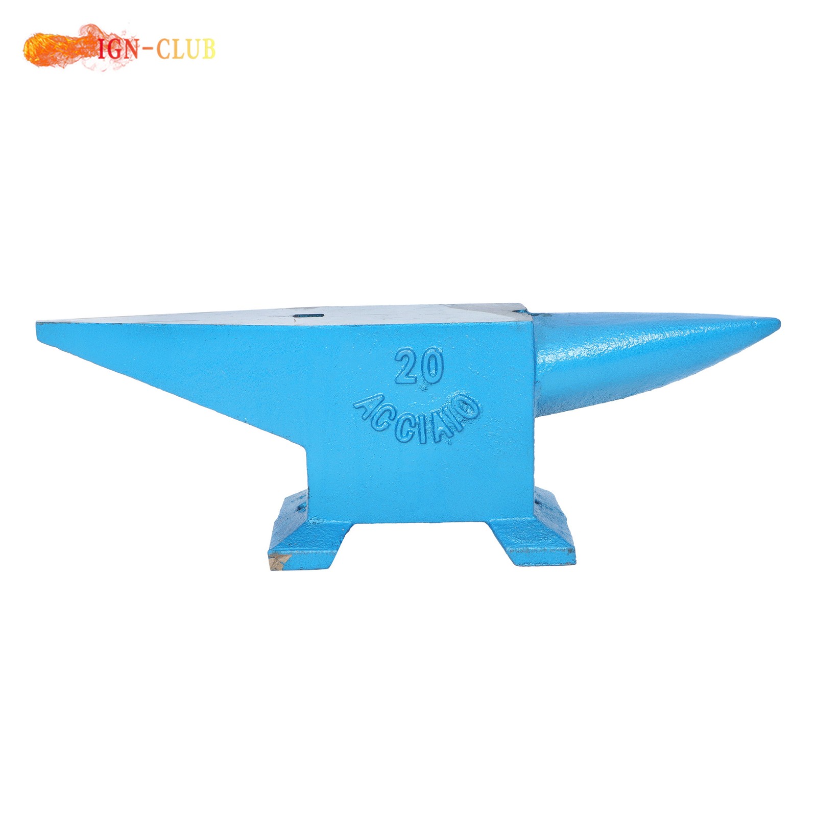 Double Horn Blacksmith Anvil Steel Anvil Forged Steel 44Lbs/20kg Heat Treated
